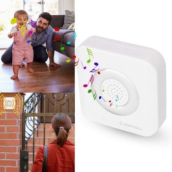 Drôtový zvonček 12V AC Doorbell 12V Drôtový zvonček 4jadrový zvonček pre domácu kanceláriu