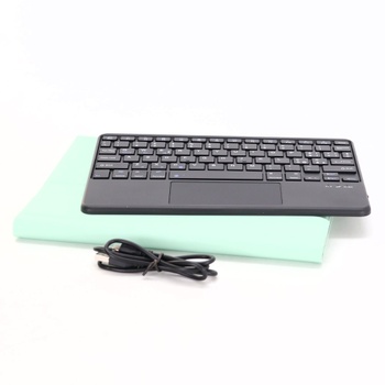 Puzdro s klávesnicou JADEMALL, zelené