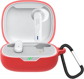 Puzdro GIOPUEY pre JBL Wave 300TWS, priehľadné TPU nárazuvzdorné ochranné puzdro, ultra tenké, bez