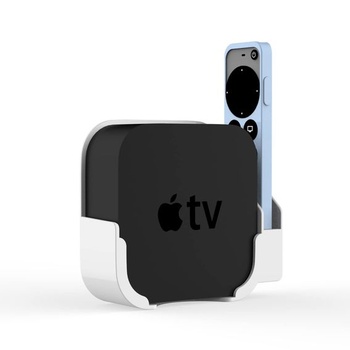 Držák na stěnu pro Apple TV 4K, kompatibilní se set-top boxem Apple TV 6. generace a TV HD,
