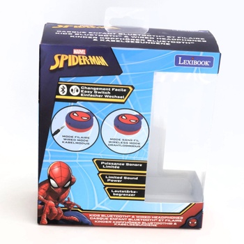 Dětská sluchátka Lexibook Spiderman