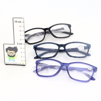 Dioptrické brýle Opulize na čtení + 1.50 