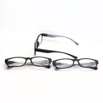 Dioptrické okuliare Modfans 2,75 čierne