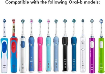 seplouis cestovné puzdro na elektrické zubné kefky, pre Oral B & Philips Sonicare, biele