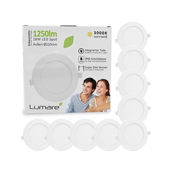 Vstavané LED svietidlo Lumare 43548P