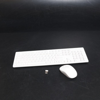Set klávesnice a myši WisFox Office, bílý