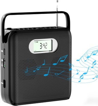 Prenosný CD prehrávač s Bluetooth FM rádiom