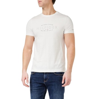 Pánské tričko Tommy Hilfiger XL bílé