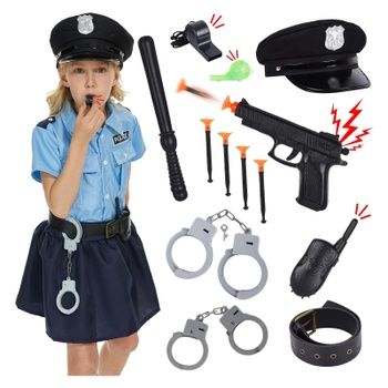 Detský kostým FORMIZON policajt veľ.130-140