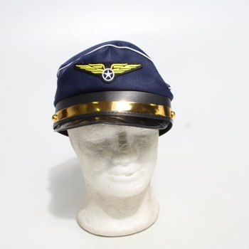 Pilot set kapitánská čepice s příslušenstvím