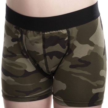 DRY & COOL Denní inkontinenční kalhotky pro chlapce spodní prádlo Pratelná absorpční vložka Army,