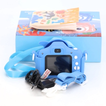 Dětský fotoaparát Hangrui modrý