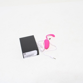Růžový vibrátor pro ženy z plastu