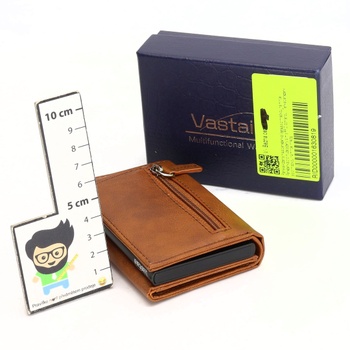 Kožená peněženka Vastaia hnědá