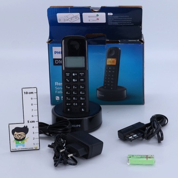 Bezdrátový telefon Philips D1601B/34
