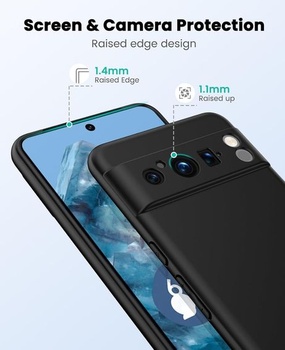 Puzdro SineOrdo pre Google Pixel 8 Pro, tenké silikónové TPU puzdro na mobilný telefón pre Google