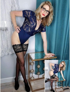 Dámské body Avidlove M modré