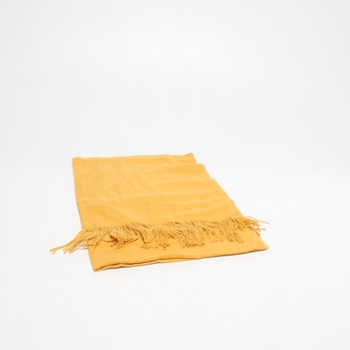 Zimní dámská šálá Zlyc žlutá 70 x 180 cm
