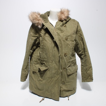 Dámský kabát L.O.G.G. zelený vel. 44