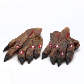 Strašidelné rukavice Widmann latexové