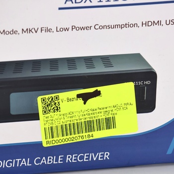 Kabelový HD přijímač Anadol A-HD-111c-PVR 