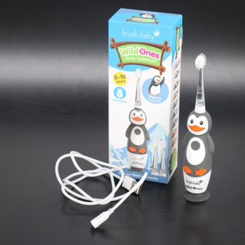 Elektrický kartáček Brush-Baby tučňák