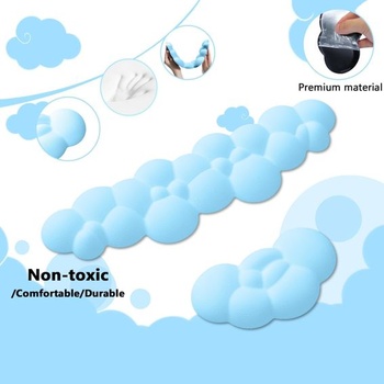 ATTACK SHARK Cloud podložka pod zápästie pod myš s podložkou, ergonomická klávesnica pre zápästie,