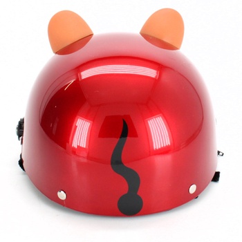 Dětská cyklistická helma Galatée motiv myš