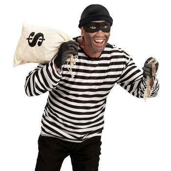 Widmann - zloděj kostýmů, tričko, čepice, maska na oči,…