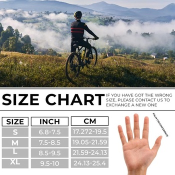 WESTWOOD FOX Cyklistické rukavice pro muže a ženy Celoprstová protiskluzová prodyšná dotyková