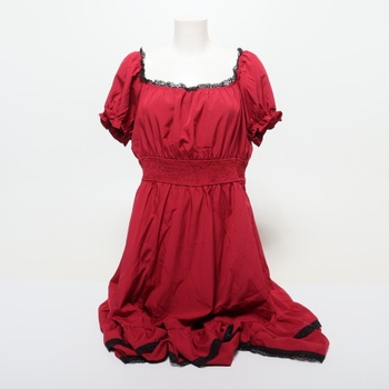 Šaty Scarlet darkness vínově červené vel. XL