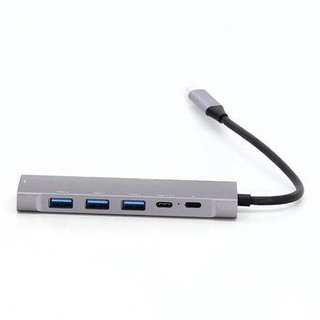 USB-C Hub RREAKA sivý 9 portov
