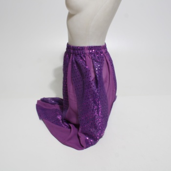 Dámské harémové kalhoty fialové