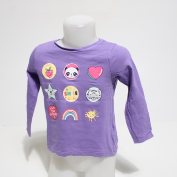 Detské fialové tričko vel.104 (3-4 roky) F&F