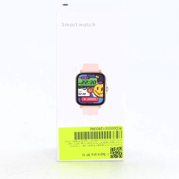 Černé chytré hodinky Smartwatch y-020 