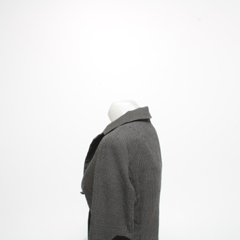 Dámský elegantní kabát šedý