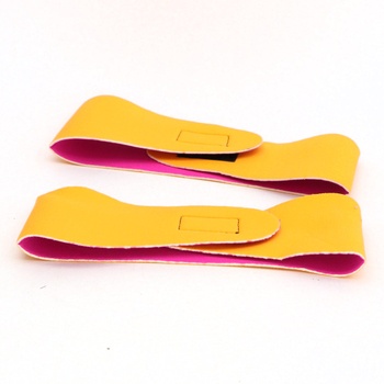 Plavecké čelenky žlto-ružové 2 ks