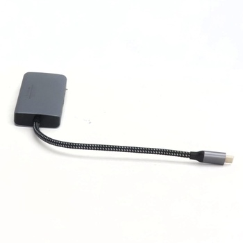 USB-C HUB Intpw 4in1, šedý