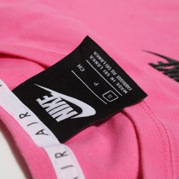 Dámský crop top Nike, růžový, vel. S