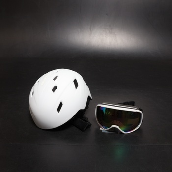 Lyžiarska helma Odoland L biela