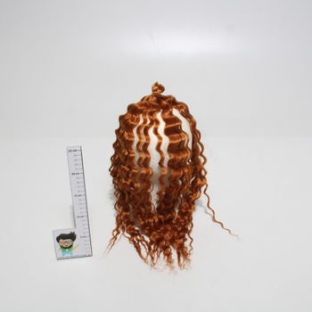 Prodloužení vlasů Porsmeer oranžové 22 palců