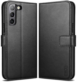 USLAI kryt pro Samsung Galaxy S22 5G, Flip Wallet Case Premium PU Leather, Slot na kartu, s