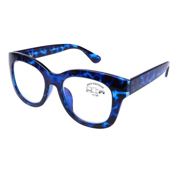 DOOViC brýle na čtení modrého světla na počítač modré 3,5 - velký rám široké stranice pružinový