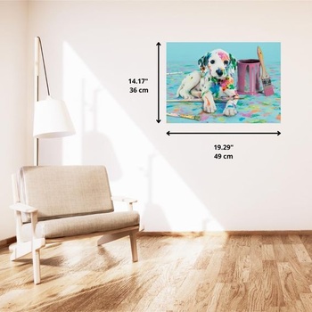 Clementoni - Kolekce 35150 - Zábavný dalmatinec, Puzzle 500 dílků pro dospělé a děti od 14 let,