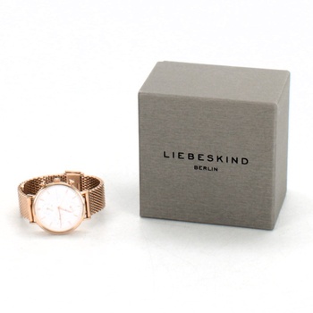 Elegantní kulaté hodinky Liebeskind