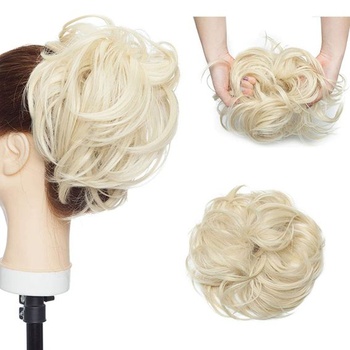 Predlžovanie vlasov updo do copu Príčesok Drdol spona do vlasov s vlasmi Rovné vlasy drdol Updo