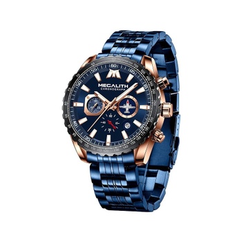 Pánské hodinky MEGALITH 8212M modré