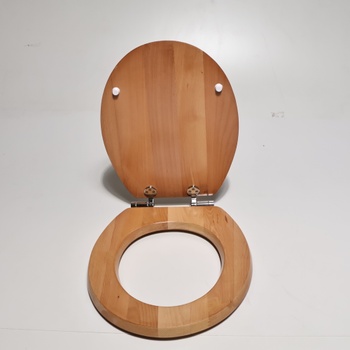 Záchodové prkénko Fanmitrk masivní dřevo