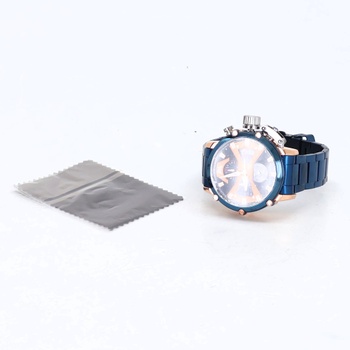 Pánské hodinky MEGALITH 8219M, modrý řemen
