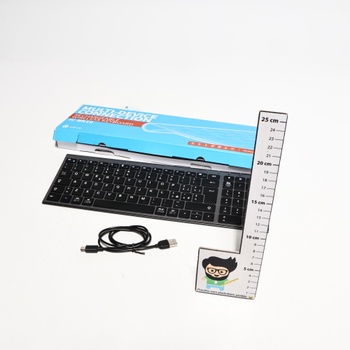 Bezdrôtová klávesnica iClever ‎BK10 šedivá
